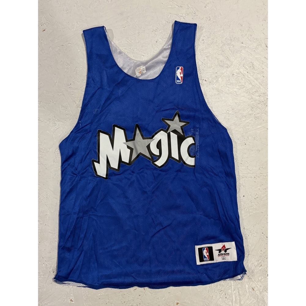 Vintage Alleson Athletic Reversible Orlando Magic‎ Jersey Youth L Basketball